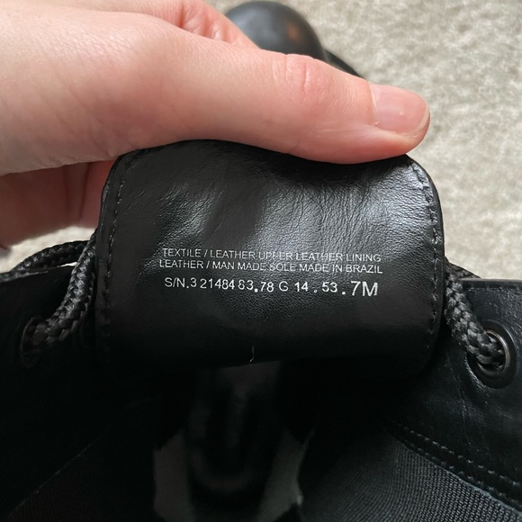 Tory Burch Combat Boots SZ 7 - Picture 6 of 9